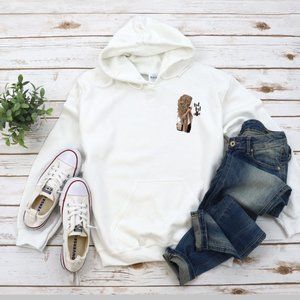 Pocket size, But First coffee Cute Hoodie,